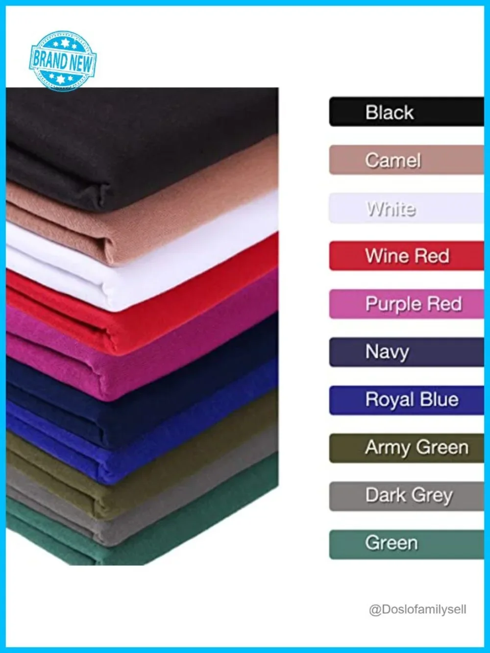Stretch Jersey Turban Head Wrap Long Solid Scarf Shawl Hair Band Lightweight